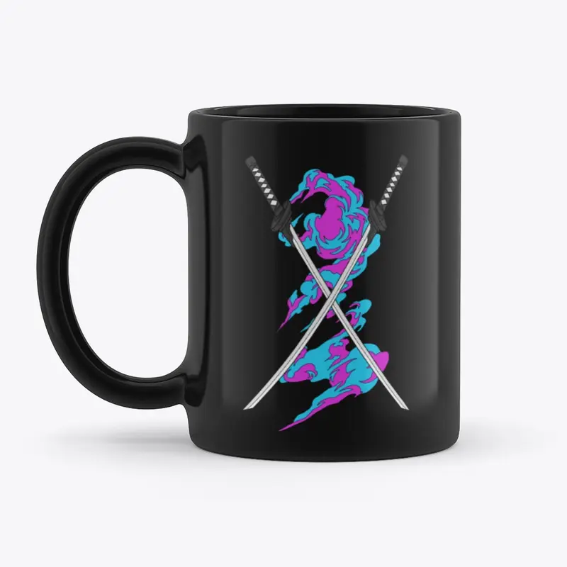 MUG NOIR KATANAS