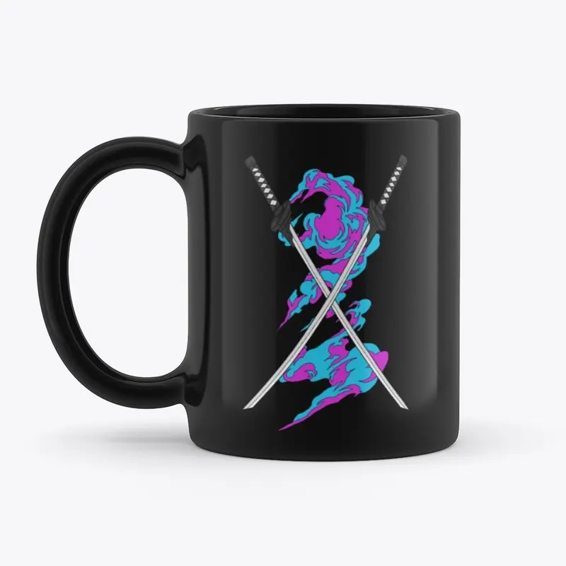 MUG NOIR KATANAS